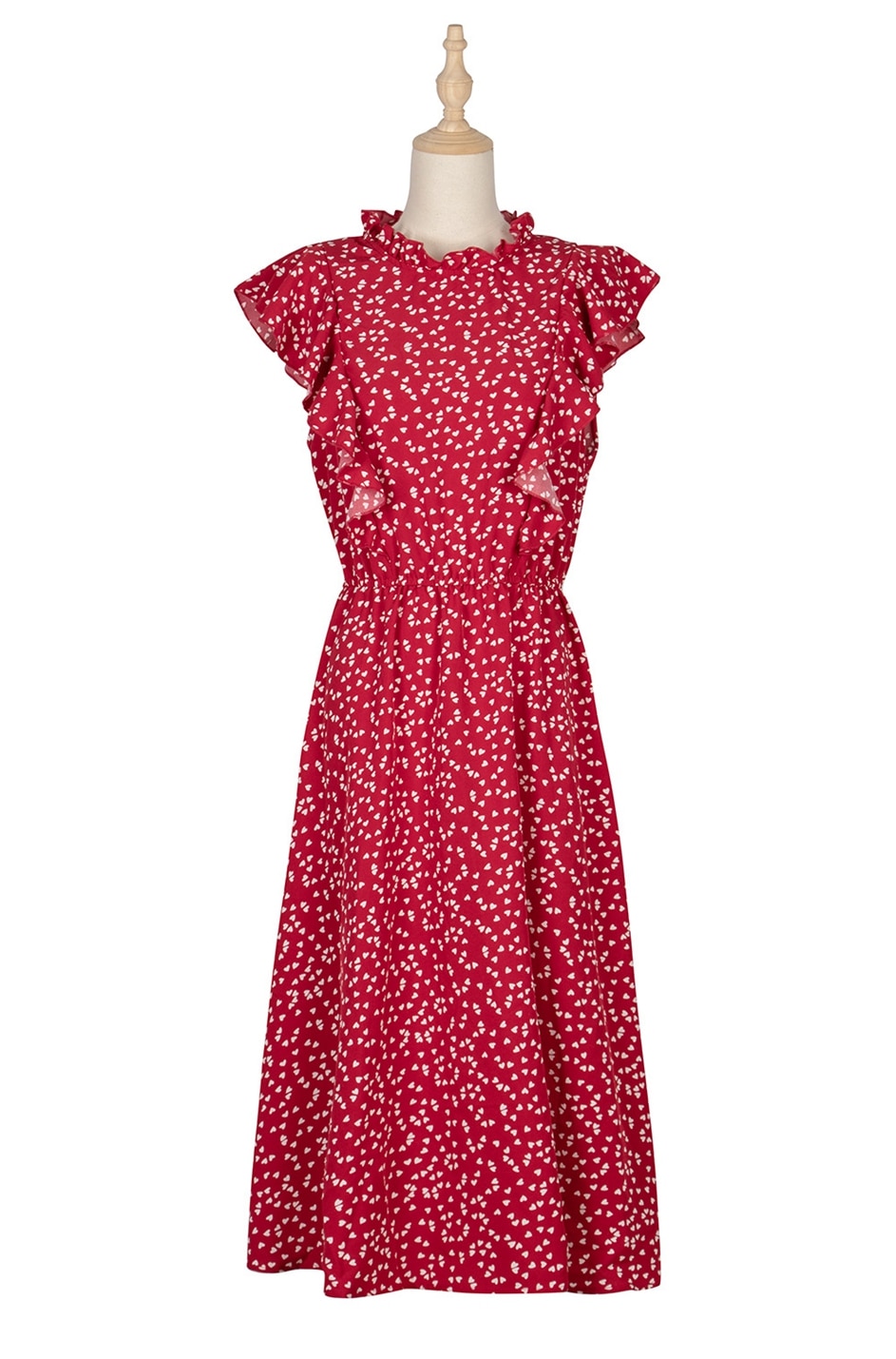 Women's Hearts Confetti Summer Dress