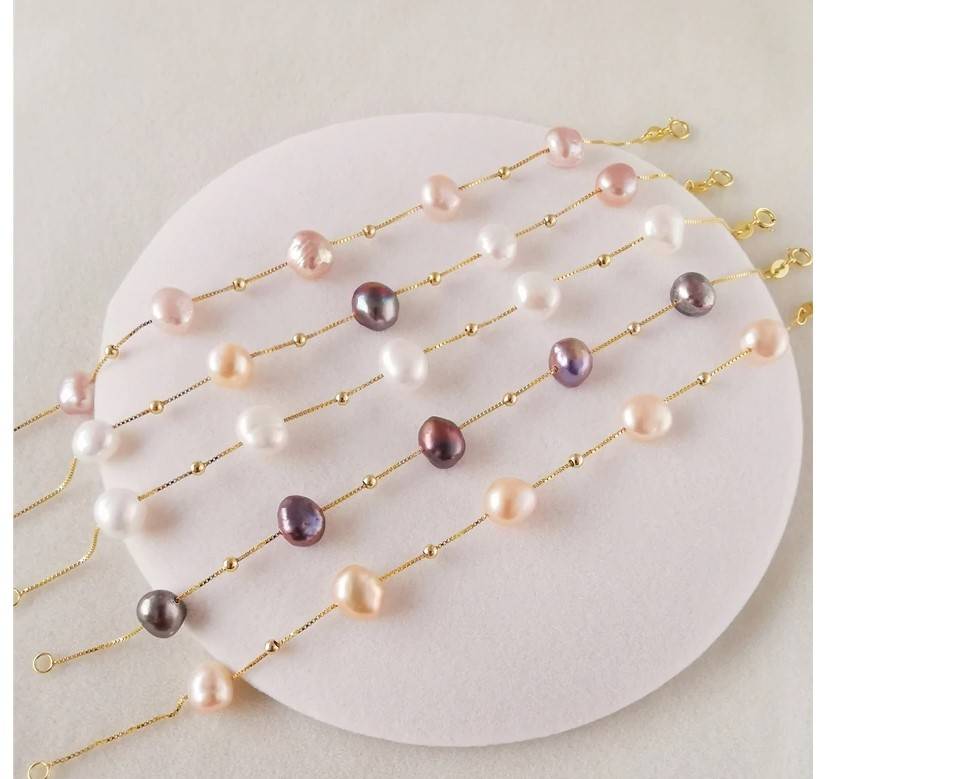 Women's Baroque Pearl Bracelet